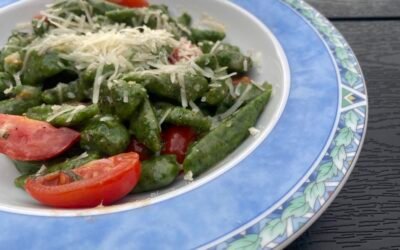 Spinazie pasta met salie boter